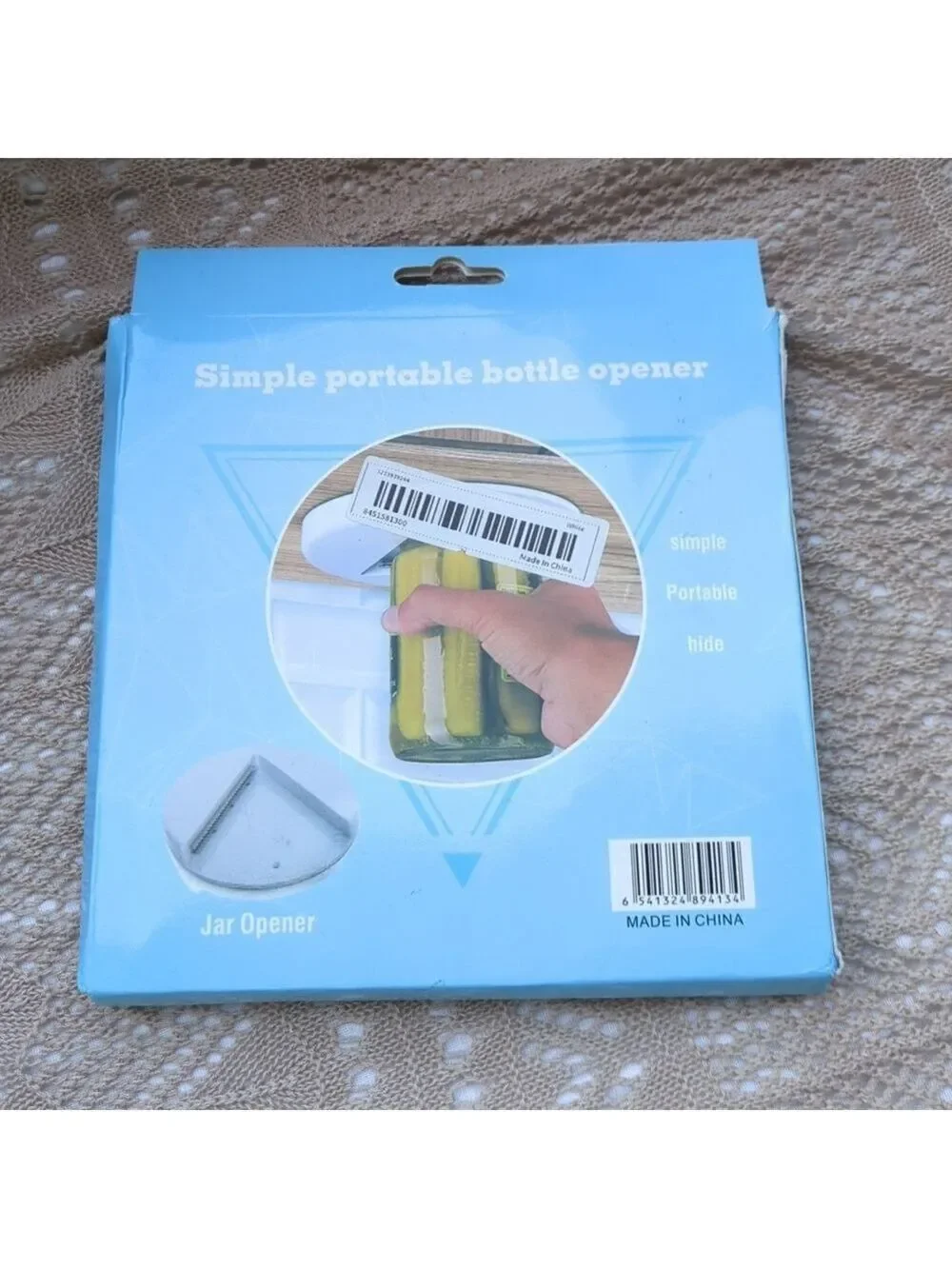Jar Opener - Bottle Opener - Under Cabinet Jar, Lid‎ & Bottle Opener. New